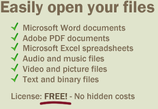PDF, DOC, DOCX, DAT, BIN, PHP Viewer - FreeFileViewer